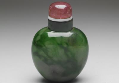 图片[2]-Jadeite snuff bottle, Qing dynasty, 18th-19th century-China Archive